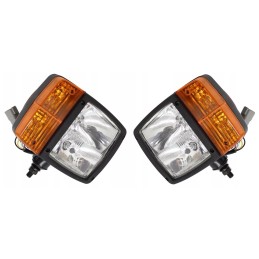 Priekinių žibintų komplektas Volvo ekskavatoriniams krautuvams