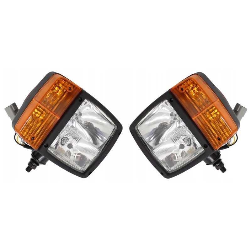 Priekinių žibintų komplektas Volvo ekskavatoriniams krautuvams