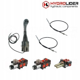 Hidraulinis skirstytuvas 40l, vairasvirtė, 2-5m laidas