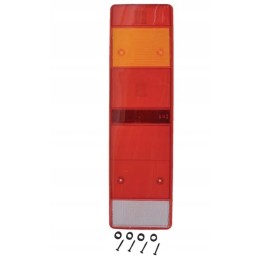 Lempos gaubtas galinis kairysis dešinysis 468x134x30 mm