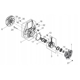 Wacker wm80 veleno sandariklis 20x30x5 5100006052