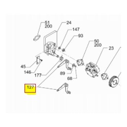Dujų svirtis bs 5000117863 0117863