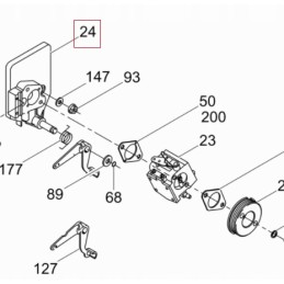 Karbiuratoriaus adapteris bs 5000119711 0119711