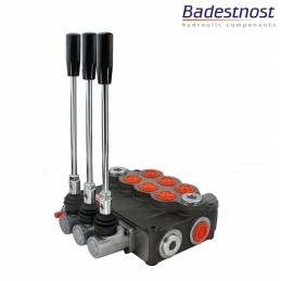 3 sekcijų hidraulinis skirstytuvas, 120l