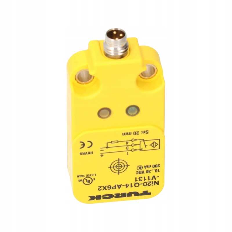 Indukcinis jutiklis turck ni20 q14 ap6x2 v1131