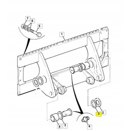 Kaiščio sandariklis 60 mm jcb