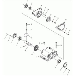 Wacker dpu bpu diržo viršelio lapas 0125360