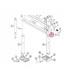 Stabilizatoriaus slydimo dėklas 580 sm sle m le 199939a2