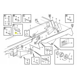Kipra Volvo savivarčio guminė pagalvė