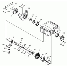 Wacker dpu vibracijos stūmoklio cilindras 0048604