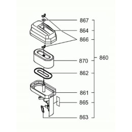 Wacker bfs935 wm270 ex27 oro filtras sa12339