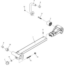 Wacker dpu bpu grąžulo amortizatorius 0127085