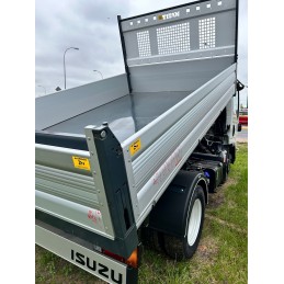 Galinis savivarčio stulpas, kampinis stulpelis į h400 šoną