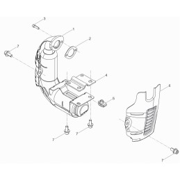 Wacker BS rammers karbiuratoriaus dangtis 5100032212