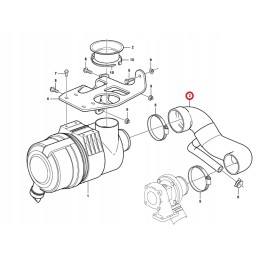 Oro filtro žarna volvo bl61 bl71 11888782