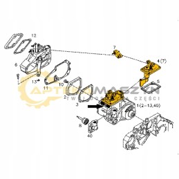 Liebherr pradinės dozės ritė 0302671