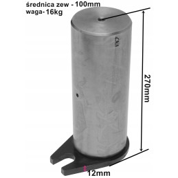 „Volvo“ krautuvo kaušo jungties CVA kaištis