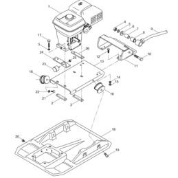 Wacker bps dps amortizatorius 0021104