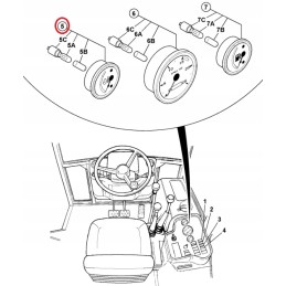 Vandens temperatūros matuoklis jcb 3cx 4cx 704 50099