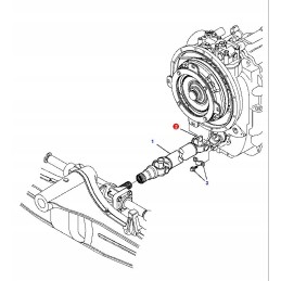 Veleno skersinis komatsu wb93 wb93s5 wb93r5 wb97