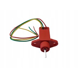 Dujų potenciometras sukabintas