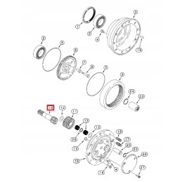 Polos galinės ašies korpusas 590sm 590sl 292218a1