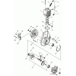Wacker wm80 stūmoklio komplektacija 0045908 0115324