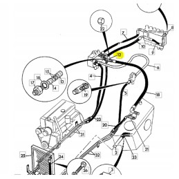 Vožtuvas JCB ekskavatorius-krautuvas 3cx 4cx 123 03321 g