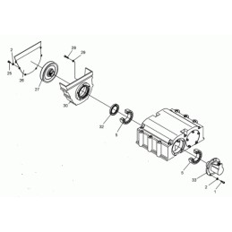 Wacker dpu bpu vibracijos rato gaubtas 0102724