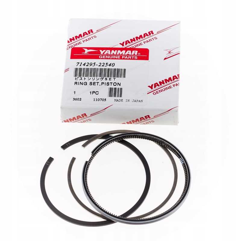 Yanmar l48 stūmoklių žiedai 0 25 714295 22540