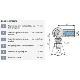 Dujinės spyruoklės antgalis ca98510