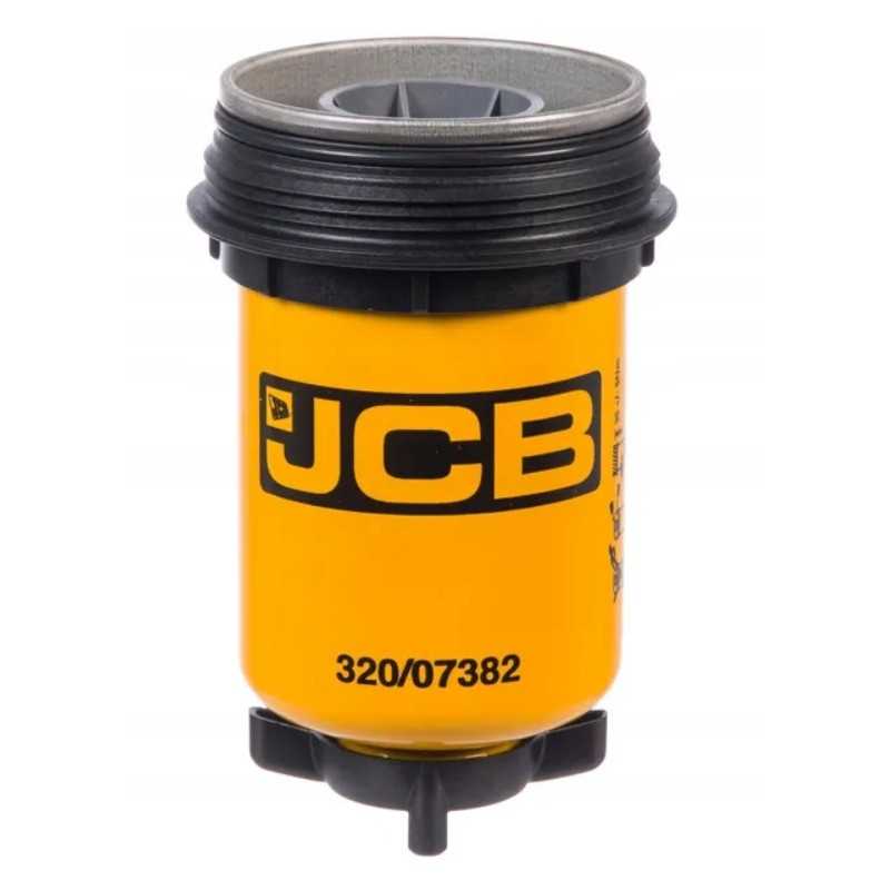 Kuro filtras su vandens separatoriumi JCB 320 07382