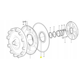 OEM Volvo savivarčio sukimo momento keitiklio sandariklis