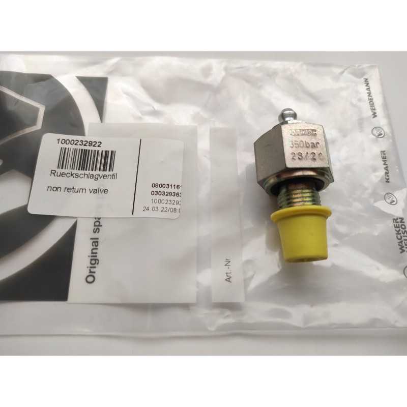 Originalus Wacker et ez Caterpillar įtempiklio vožtuvas
