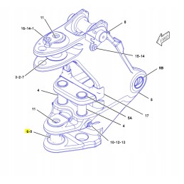 Apatinė uodegos koto kaištis katė 428 432 cva