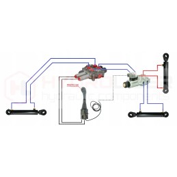Skirstytuvas ant 2q45e joy 1p wid linka 2 5m galtech