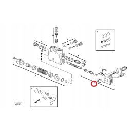 Volvo oem kaušo išlygiavimo solenoidinio vožtuvo ritė