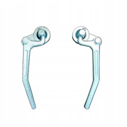 Cinkuotas šoninis užrakto segtukas