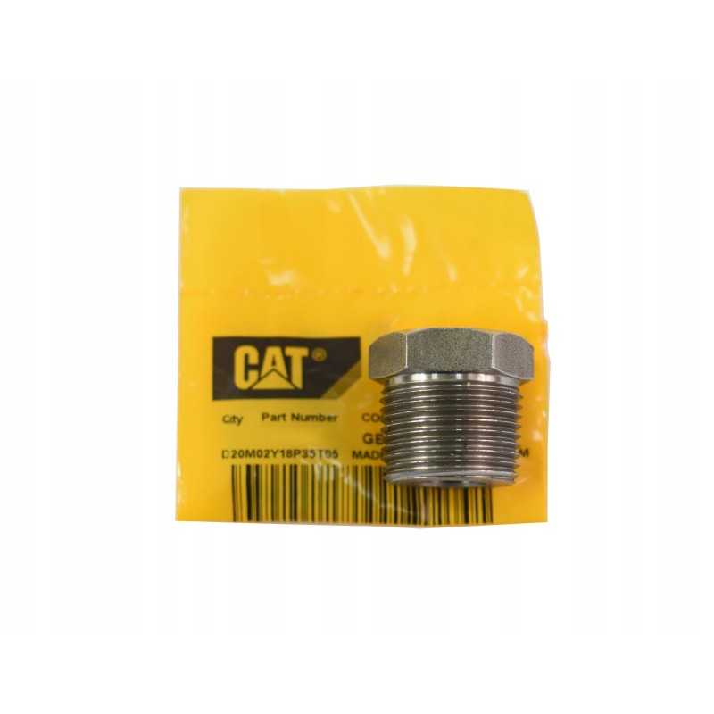 Cat ekskavatoriaus temperatūros jutiklio reduktorius originalus