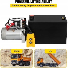 Dvigubas hidraulinis siurblys