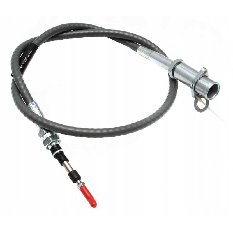 Mini ekskavatoriaus svirties valdymo kabelis