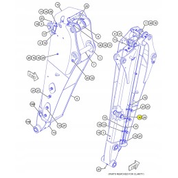 Boom Cat 428 tvirtinimo kaištis 3166949
