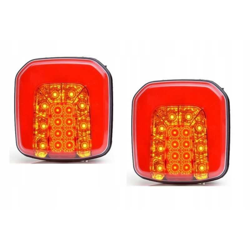 LED galinis žibintas buvo 1089 w145 rinkinys lp