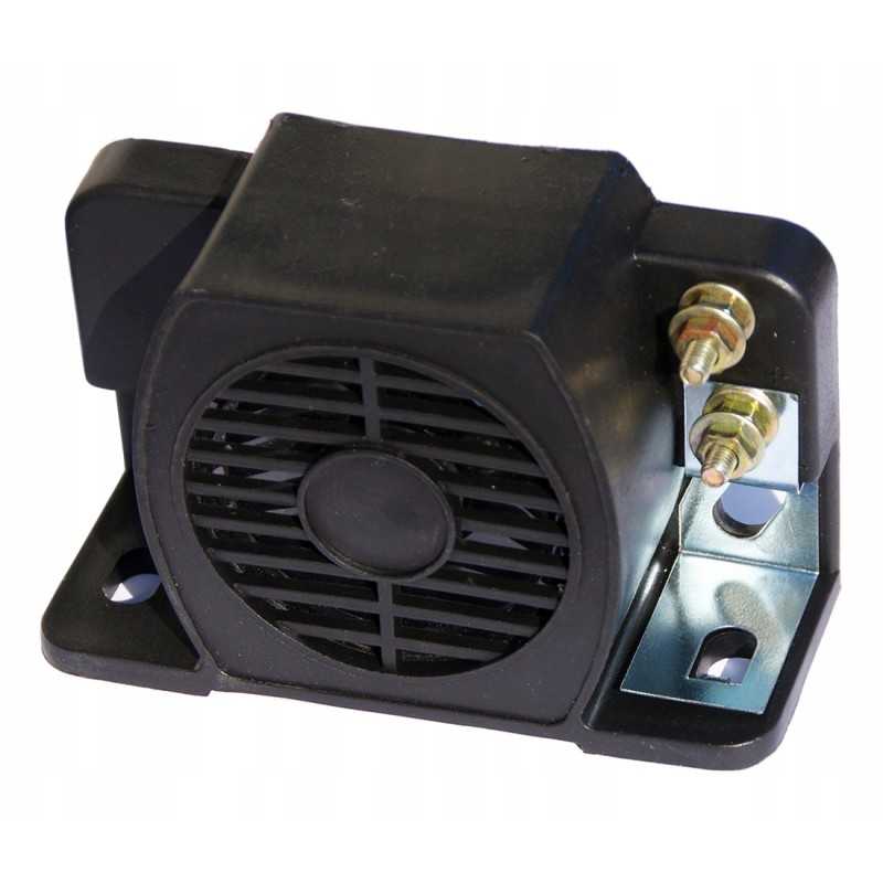 Atbulinės eigos signalas krautuvui ekskavatoriui