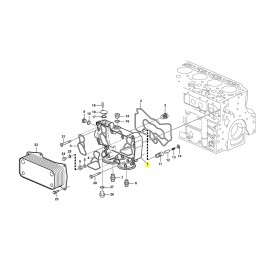 Alyvos aušintuvas Volvo ekskavatoriniam krautuvui