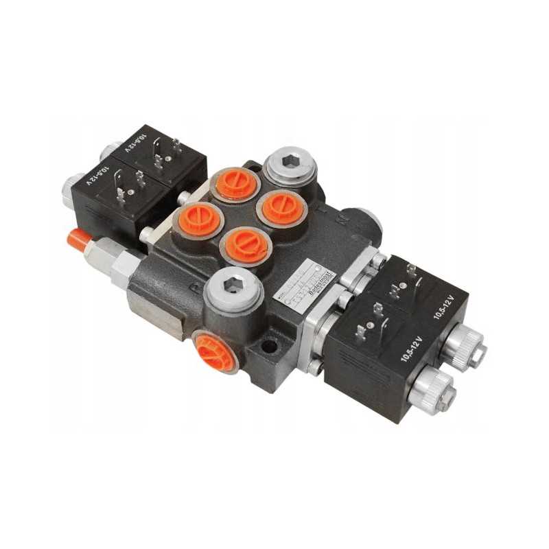 Hidraulinis skirstytuvas 2 sek, valdomas elektra, 40l 12v