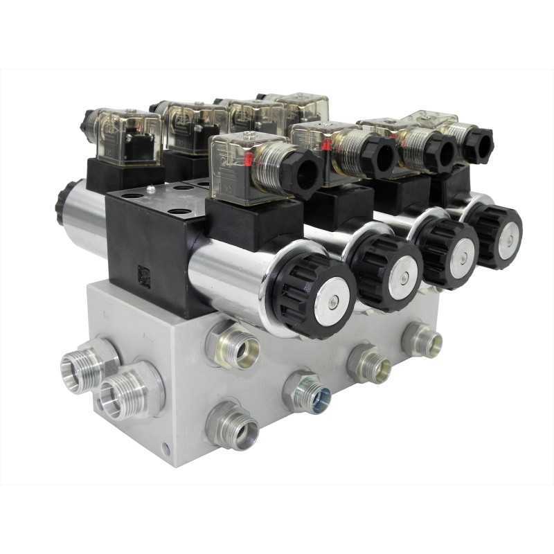 Hydro cetop skirstytuvas 4 sek 60l elektrinis 230v