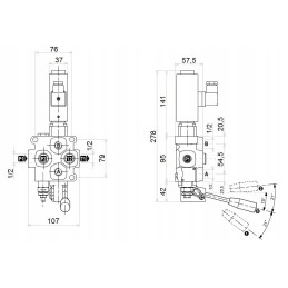 Platintojas q45 f1s n 1x103 a1 d41 12v f3d galtech
