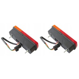 Galinių dešiniųjų ir kairiųjų žibintų rinkinys JCB ekskavatoriams