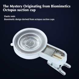 Vonios kabykla, pasukami kabliukai su siurbtuku, 2 vnt